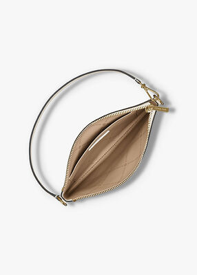 michael kors jet set small signature logo convertible wristlet