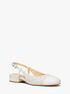 Perla Flex Signature Logo Slingback Flat michael kors perla flex signature logo slingback flat