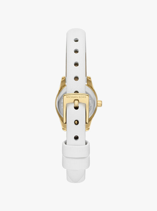 Micro Lexington Leather Watch michael kors micro lexington leather watch