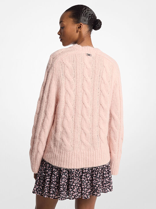 سترة من مزيج النايلون والألبيكا michael kors سترة من مزيج النايلون والألبيكا