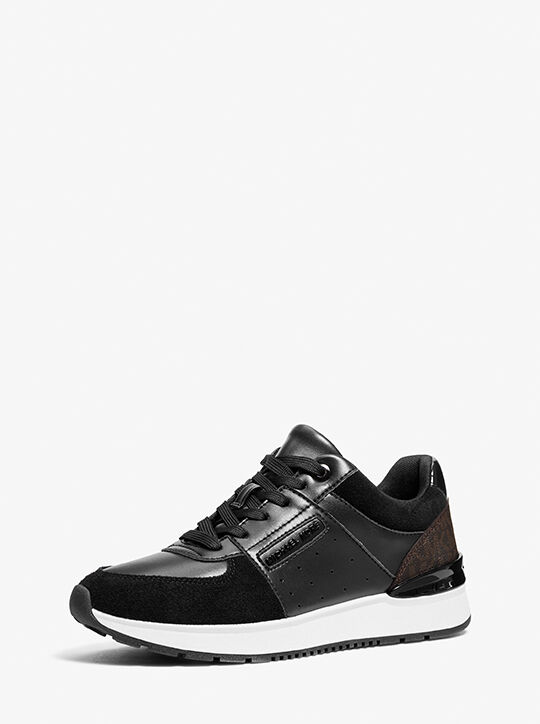 michael kors artis mixed media trainer