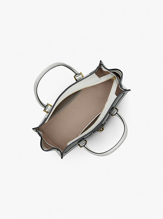 Hamilton Moderne Small Leather Satchel michael kors hamilton moderne small leather satchel