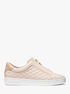 michael kors keaton leather slip on sneaker