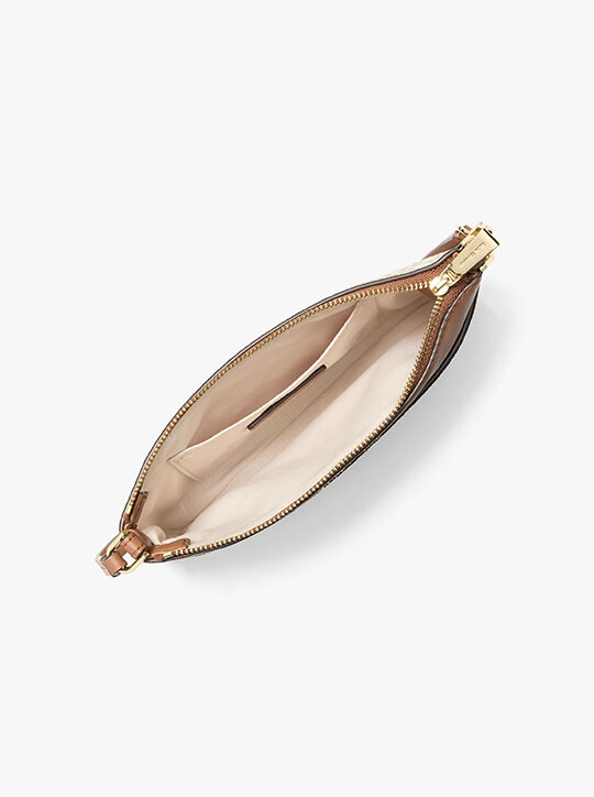 Jet Set Medium Signature Logo Wristlet michael kors jet set medium signature logo wristlet