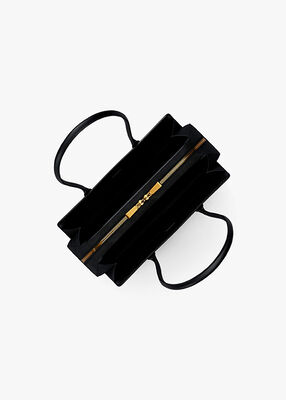 michael kors laila small suede shoulder bag