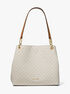 michael kors kensington large signature logo tote bag