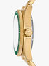 Oversized Maritime Gold-Tone Watch michael kors oversized maritime gold tone watch