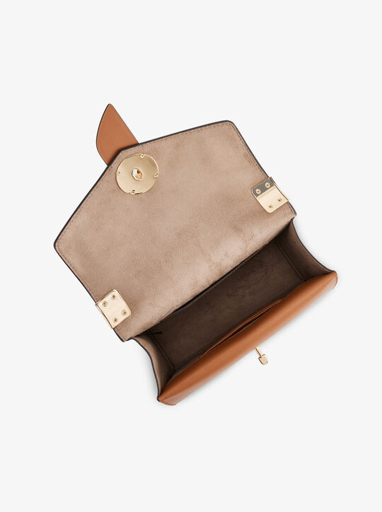حقيبة كروس من جلد سافيانو غرينتش ذو الألوان