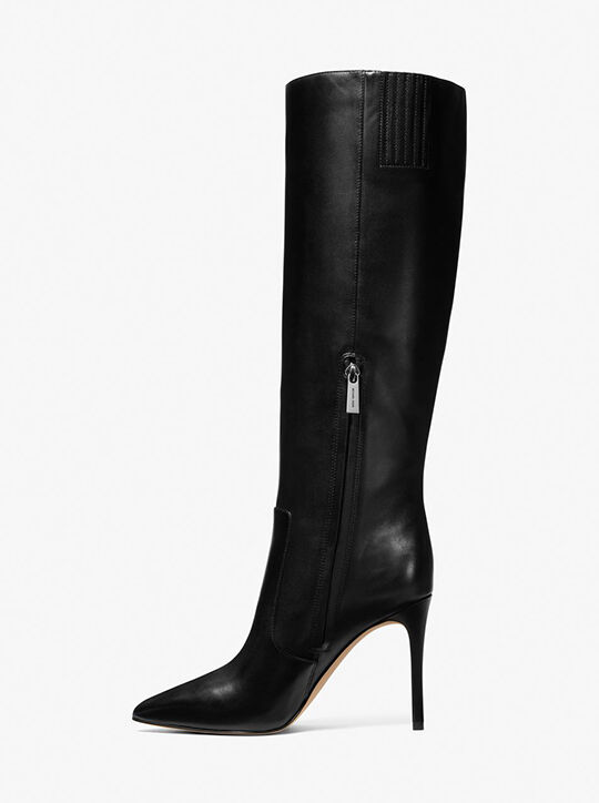 michael kors rue leather knee boot