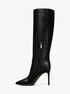 michael kors rue leather knee boot