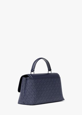 michael kors حقيبة تريبيكا صغيرة جدًا بشعار الماركة