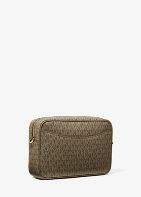 Bev Large Signature Logo Crossbody Bag michael kors bev large signature logo crossbody bag