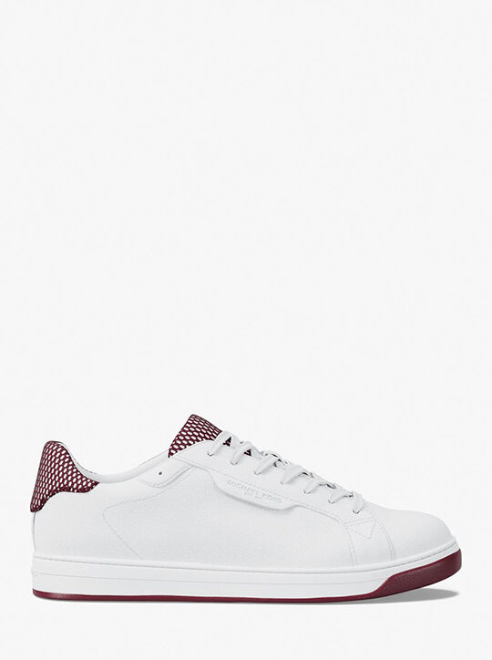 michael kors keating leather sneaker