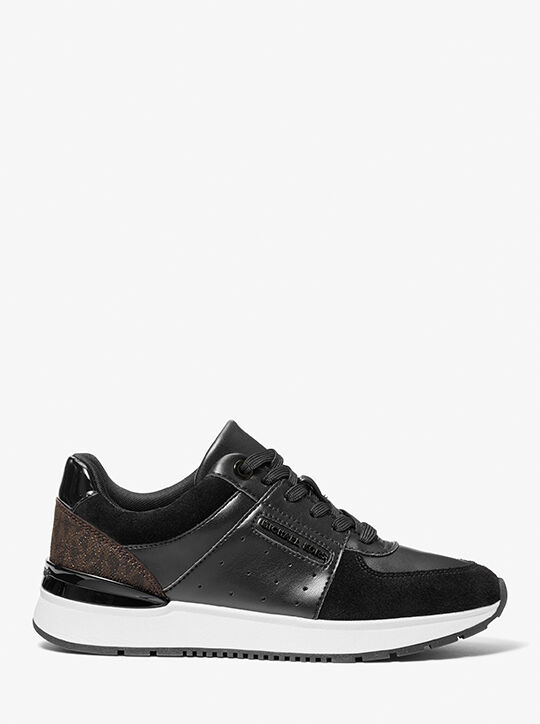 michael kors artis mixed media trainer