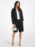 Stretch Wool Blend Twill Bomber Jacket michael kors stretch wool blend twill bomber jacket