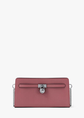 michael kors حقيبة كروس هاميلتون مودرن جلدية قابلة للتحويل صغيرة جدًا