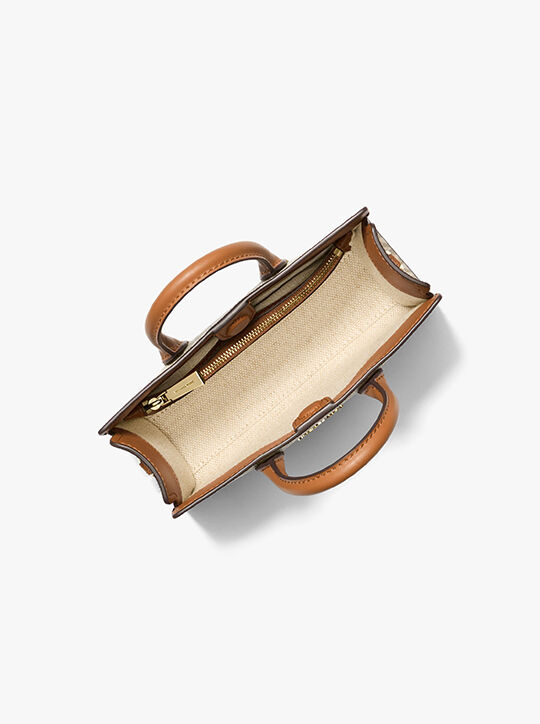 michael kors حقيبة سكارليت كروس بودي صغيرة جدًا بشعار الماركة