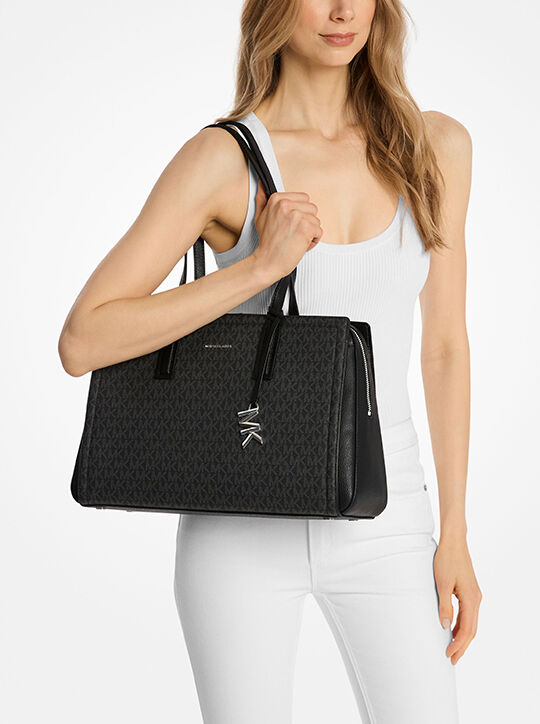 حقيبة يد ليلى متوسطة الحجم michael kors حقيبة يد ليلى متوسطة الحجم