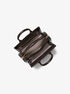 michael kors laila small signature logo satchel