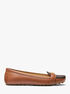 Mandy Leather and Signature Logo Moccasin michael kors mandy leather and signature logo moccasin