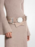 michael kors gloria leather belt