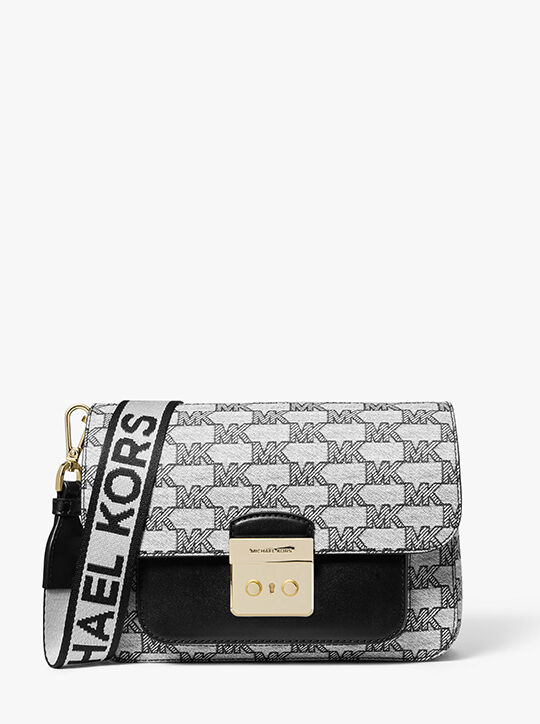 Sloan Editor Medium Logo Shoulder Bag | Michael Kors Official Website