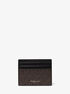 michael kors greyson logo tall card case