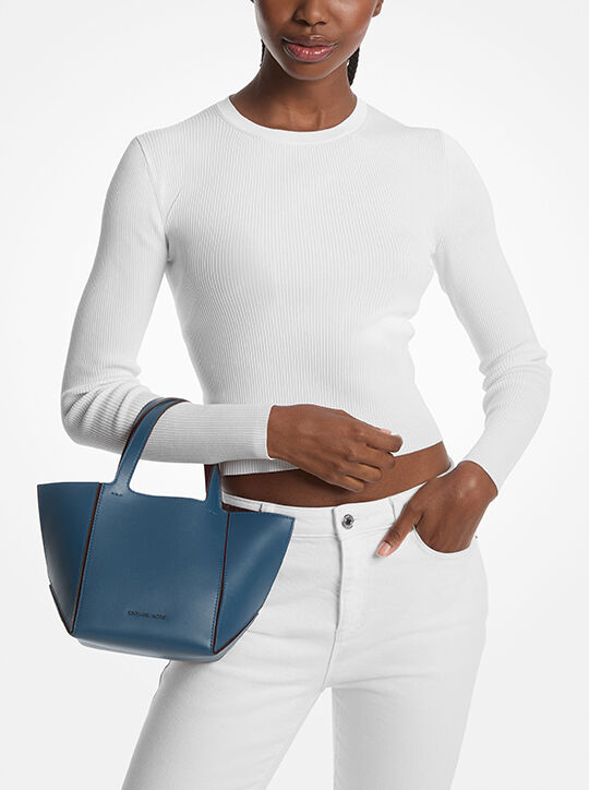 michael kors حقيبة جوردي جلدية صغيرة