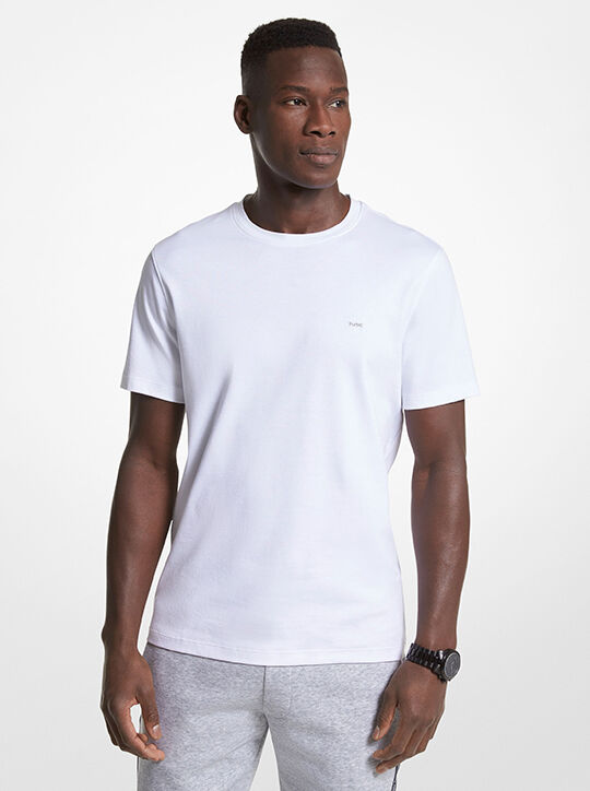 michael kors cotton polo shirt