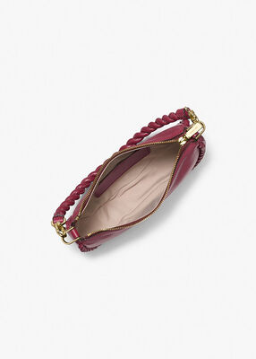 michael kors kyla small leather convertible pochette