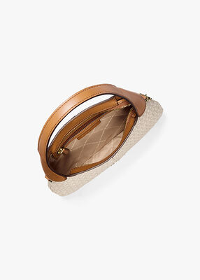 michael kors حقيبة كتف أليس صغيرة بشعار الماركة