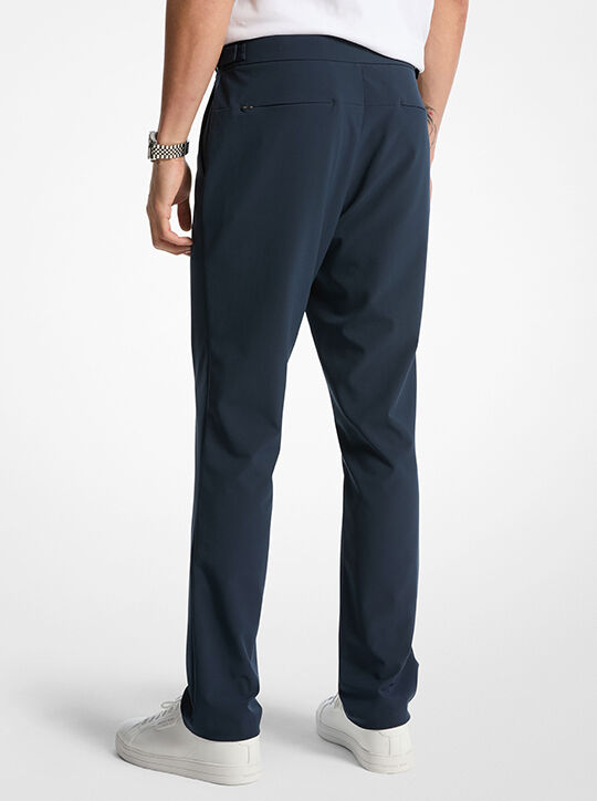 michael kors woven tech pants