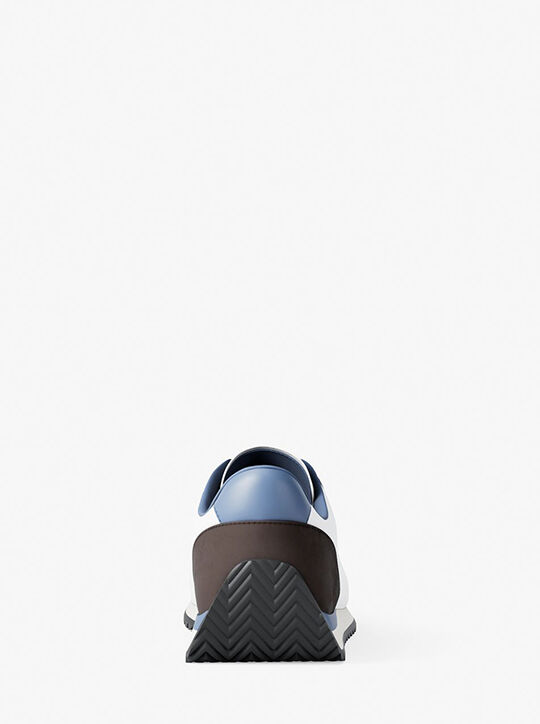 michael kors rhodes mixed media trainer