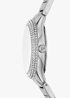 michael kors ساعة سيلفيا بثلاث عقارب