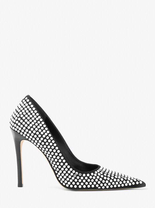 michael kors elyse studded pump