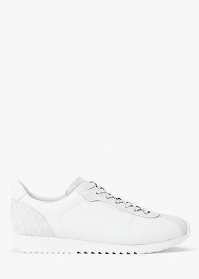michael kors rhodes leather trainer