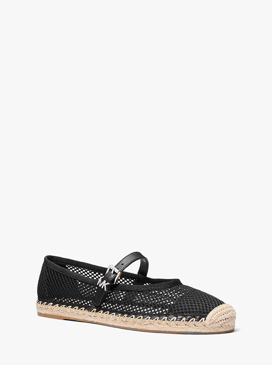michael kors lynn mesh ballet espadrille