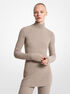 michael kors stretch cashmere tunic turtleneck