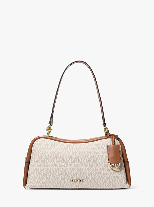 michael kors cecily medium signature logo shoulder bag