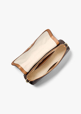 michael kors حقيبة كتف نوليتا متوسطة الحجم قابلة للتحويل