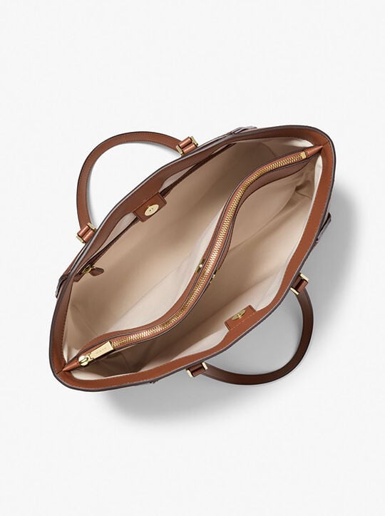 حقيبة تارين الجلدية الكبيرة michael kors حقيبة تارين الجلدية الكبيرة