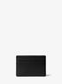 michael kors pebbled leather card case