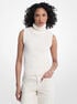 Sleeveless Wool Blend Turtleneck Top michael kors sleeveless wool blend turtleneck top