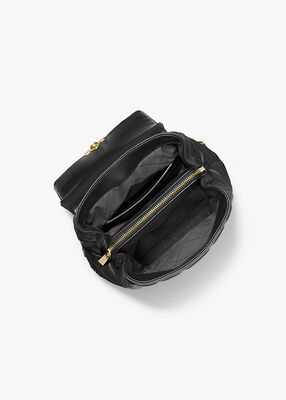 michael kors tribeca small quilted leather backpack