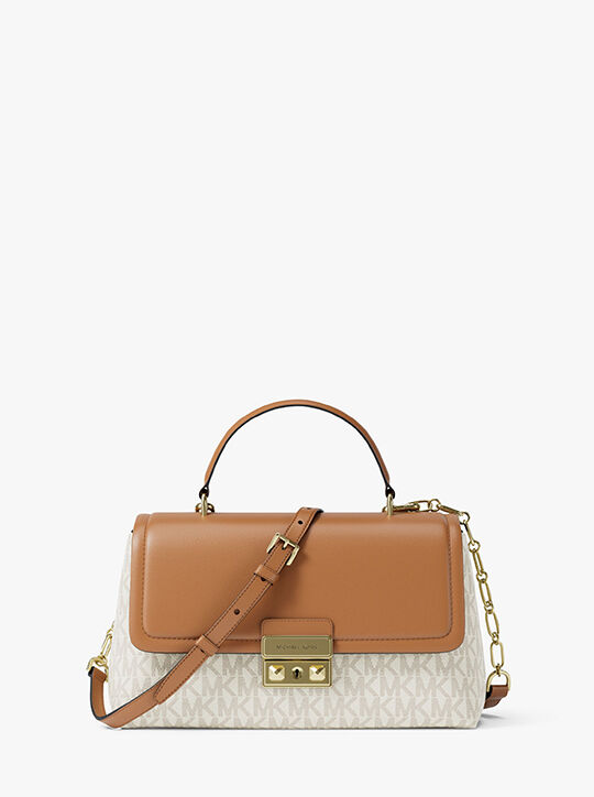 Tribeca Extra-Small Signature Logo Satchel michael kors tribeca extra small signature logo satchel