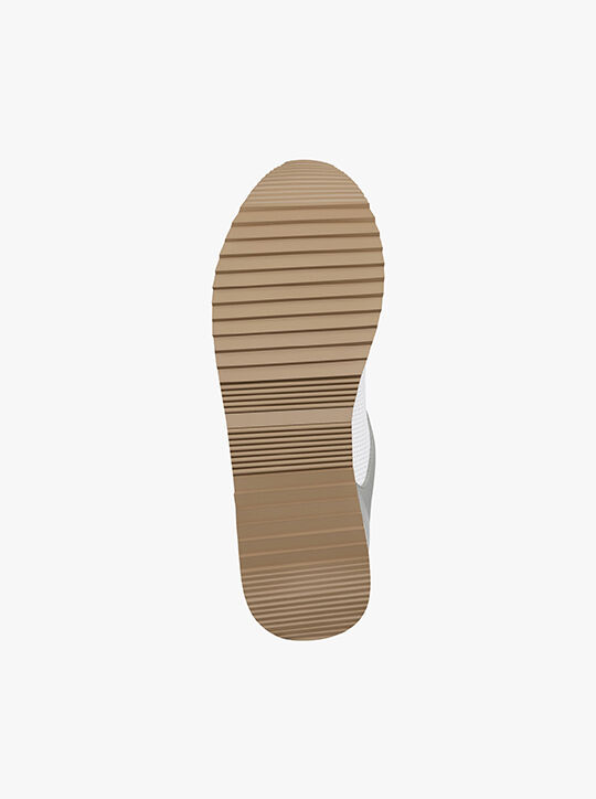 michael kors raina mixed media trainer