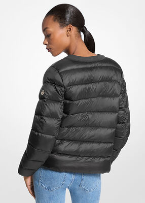 michael kors packable quilted nylon puffer jacket