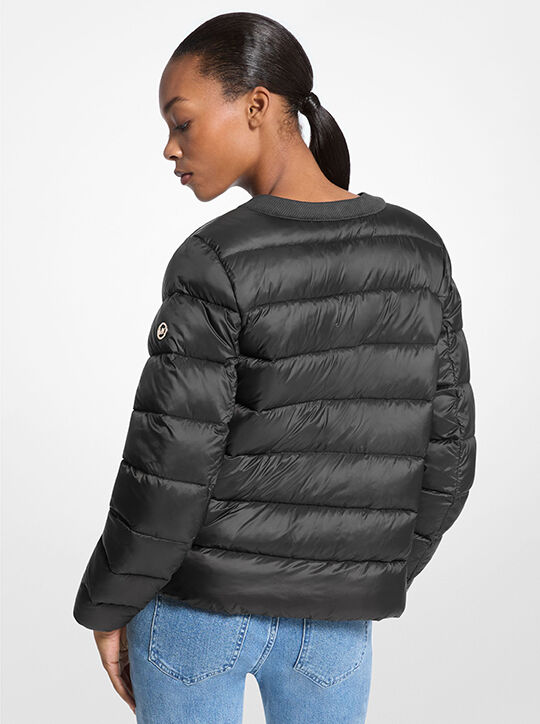 michael kors packable quilted nylon puffer jacket