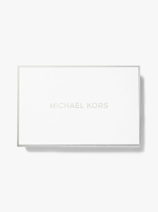 michael kors adele logo stripe smartphone wallet