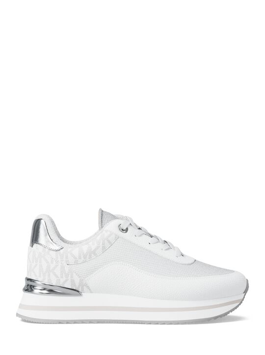 Hattie Mixed-Media Trainer michael kors hattie mixed media trainer